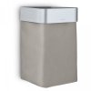 Wall-mounted towel basket NEXIO matt taupe Blomus