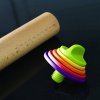 Rolling pin, adjustable, multicolour rings, wood, Joseph Joseph