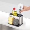 Sink caddy SURFACE L, stainless steel coating, Joseph Joseph