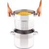 Pot with lid for pasta LTSS2417 Lamart 24 cm 8 l