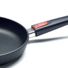 Fish pan TITANIUM NOWO 38 x 28 cm, removable handle titanium, WOLL