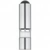 Salt or pepper electric mill, stainless steel, WMF