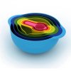 Measuring cups NEST 8, set of 8 pcs, multicolour, Joseph Joseph