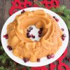Forma na bábovku vánoční věnec Holiday Wreath Bundt® stříbrná Nordic Ware