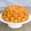 Bundt pan BLOSSOM 2,4 l, gold, aluminium, Nordic Ware