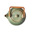 Teapot 1,2 l, with wooden handle, green, Bitz