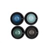 Tea cup with saucer, set of 4 pcs, black, Bitz