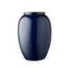 Vase 50 cm, blue, stoneware, Bitz