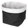 Storage basket ARA 26 cm, double-sided, anthracite/white, Blomus