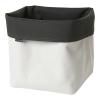 Storage basket ARA 26 cm, double-sided, anthracite/white, Blomus