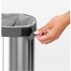 Laundry bin SELECTOR 55 l, matt steel, Brabantia