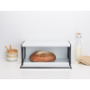 Bread bin FALL FRONT 46,5 cm, white, Brabantia