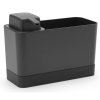 Sink caddy with liquid soap dispenser, grey, Brabantia