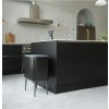Touch top bin BO 3 x 11 l, matt black, Brabantia