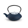 Teapot YANTAI1,2 l, dark blue, cast iron, Bredemeijer