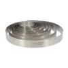 Baking ring 15,5 cm, high, stainless steel, de Buyer