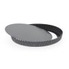 Tart pan 24 cm, with removable bottom, de Buyer