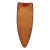 Knife sheath 37 g, natural brown, leather, deejo