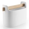 Storage container TOOL BOX 15 cm, with wooden handle, white, Eva Solo