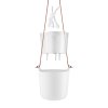 Self-watering hanging planter chalky white O 15 cm Eva Solo