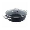 Serving pan NEVERSTICK2 28 cm, 3,5 l, with lid, Eaziglide