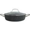 Serving pan NEVERSTICK2 28 cm, 3,5 l, with lid, Eaziglide