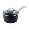 Saucepan NEVERSTICK2 16 cm, with lid, aluminium, Eaziglide
