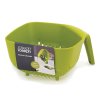 Colander CUBIC L, green, Joseph Joseph