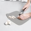 Cutting board DUO 80019 32,5 x 26 cm, foldable, grey, plastic, Joseph Joseph