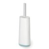 Toilet brush holder FLEX, white and blue, Joseph Joseph