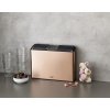 Cutting board set FOLIO STEEL, 4 pcs, with a stand, rose gold, Joseph Joseph