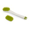 Dish brush with replacement head CLEAN TECH, green, Joseph Joseph