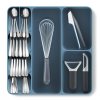 Cutlery tray DRAWERSTORE COMPACT, blue, Joseph Joseph