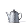 Teapot BLACK SCROLL 450 ml, ceramics, MIJ