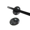 Pebble for putting away chopsticks with geometric sample MIJ
