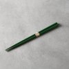 Chopsticks, lacquered, green, MIJ