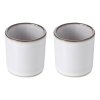Espresso cup CARACTERE, set of 2 pcs, 80 ml, white, REVOL