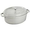 Cooking pot COCOTTE 29 cm, 4.2 l, white truffle, cast iron, Staub