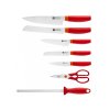 Knife block set NOW, 7 pcs, red, Zwilling