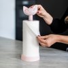 Paper towel stand MIAOU, white cotton, Koziol