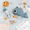 Tot rattle SEA JELLY, blue, Done by Deer