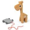 Pull along toy RAFFI, orange, Done by Deer