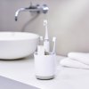 Toothbrush cup DUO 70552, white, Joseph Joseph