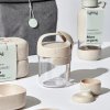 Lunch jar JAR TO GO ORGANIC 400 ml, stone, Lékué