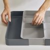 Cutlery tray DRAWERSTORE 85166, grey, expandable, Joseph Joseph