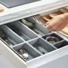 Drawer organizer BLOX 85199, 7 pcs, grey, Joseph Joseph