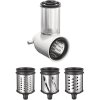 Attachments for KitchenAid stand mixer, set of 3 pcs, slicer and shredder 5KSMVS, meat grinder 5KSMF