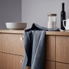 Tea towel ALPHA 50 x 70 cm, dark grey, Rosendahl