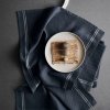 Tea towel ALPHA 50 x 70 cm, dark grey, Rosendahl