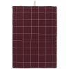 Tea towel GAMMA 50 x 70 cm, burgundy, Rosendahl